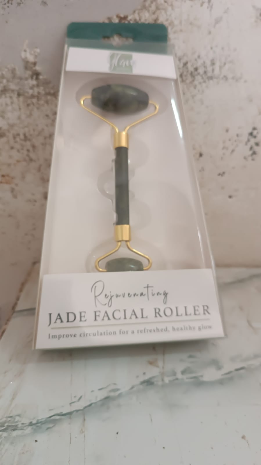 Dual-Headed Jade Facial Massage Roller (1 Pc) Dual-Headed Jade Facial Massage Roller (1 Pc)